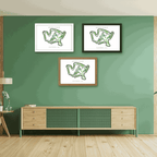 Grizzly Ranch Golf Course Print California, Golf Map Artworks