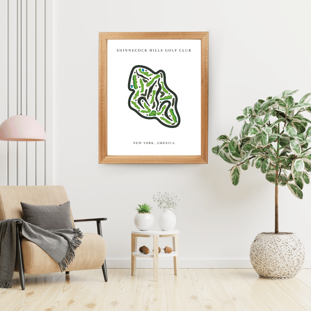 Shinnecock Hills Golf Club, Golf Course Print, New York