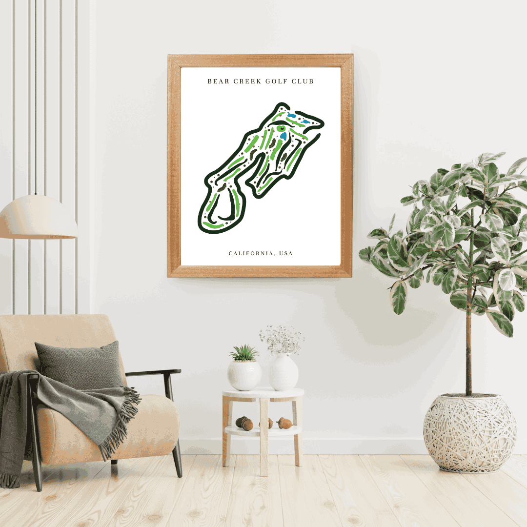 Bear Creek Golf Club, Golf Course Print, California