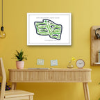 San Francisco Golf Club Golf Course Prints, California, Golf Map Artwork