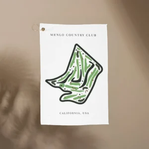 Menlo Country Club, Golf Course Print, California | Golf Course Print Towels | Golf Course Microfiber