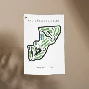 Goose Creek Golf Club, Golf Course Print, California | Golf Course Print Towels | Golf Course Microfiber