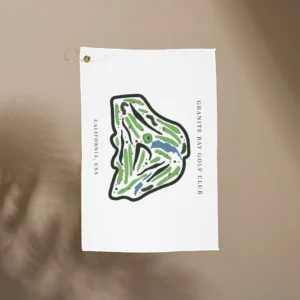 Granite Bay Golf Club, Golf Course Print, California | Golf Course Print Towels | Golf Course Microfiber