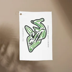 Presidio Golf Course Print, California | Golf Course Print Towels | Golf Course Microfiber