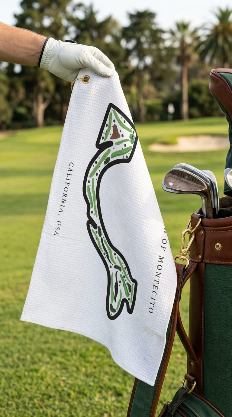 Valley Club of Montecito, Golf Course Print, California