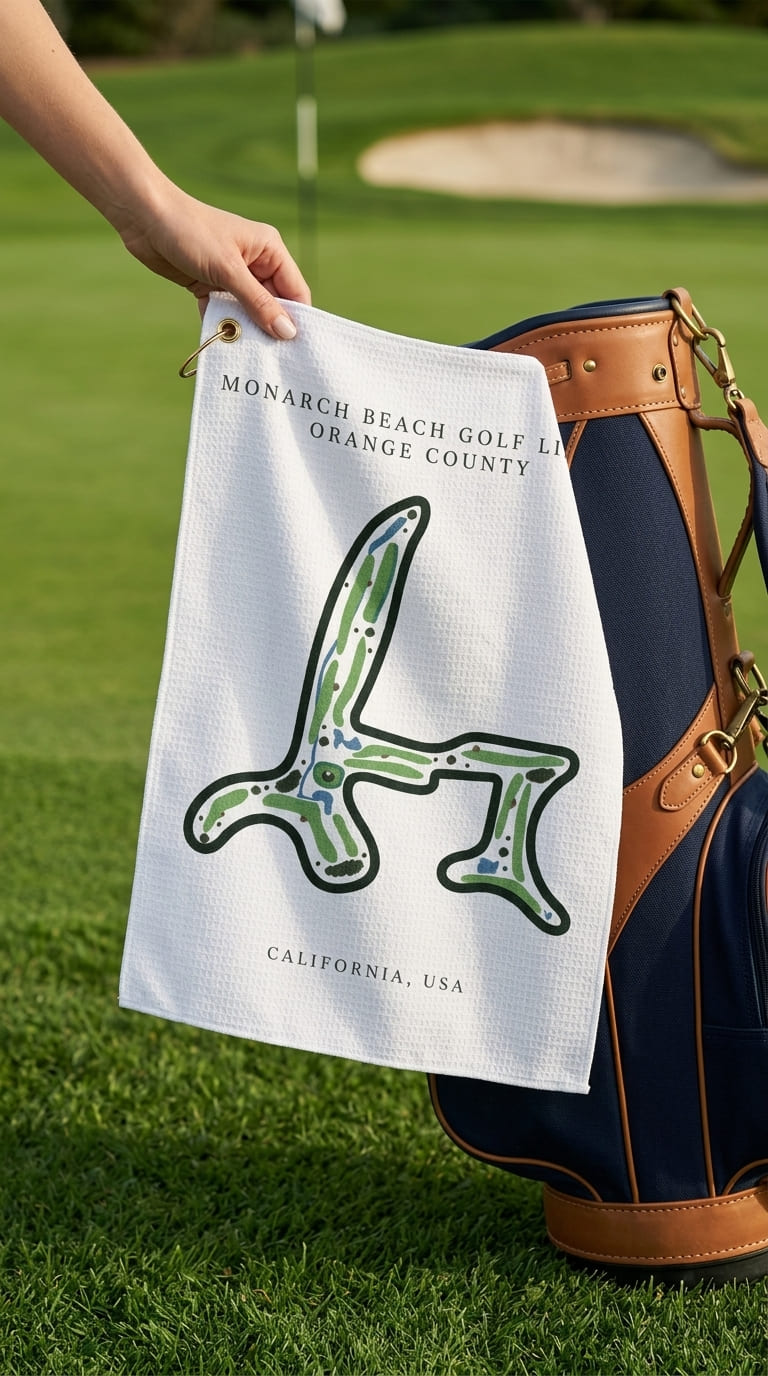 Monarch Beach Golf Links, Golf Course Print, California