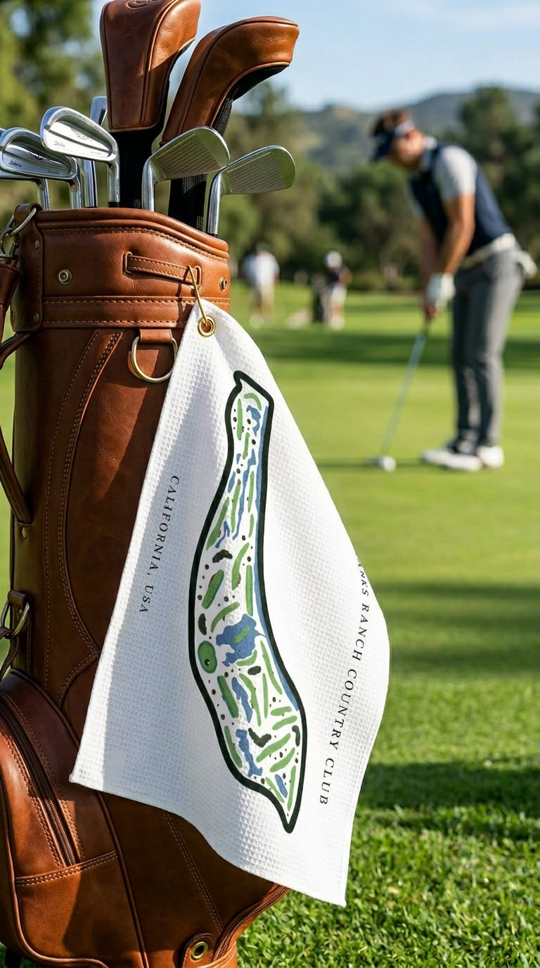 Fairbanks Ranch Country Club, Golf Course Print, California | Golf Course Print Towels | Golf Course Microfiber - Image 4