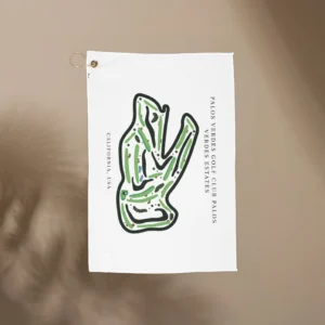 Palos Verdes Golf Club Golf Course Prints, California | Golf Course Print Towels​ | Golf Course Microfiber