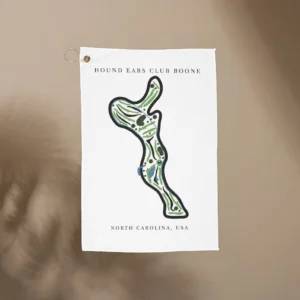 Hound Ears Club Golf Course Prints, North Carolina | Golf Course Print Towels | Golf Course Microfiber