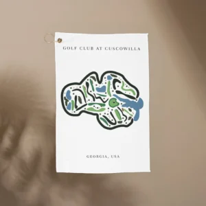 Cuscowilla Golf Club, Golf Course Print, Georgia | Golf Course Print Towels | Golf Course Microfiber