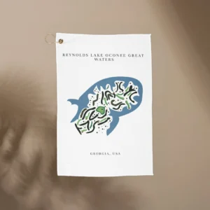 Reynolds Lake Oconee Great Waters, Golf Course Print, Georgia | Golf Course Print Towels | Golf Course Microfiber