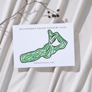 Huntingdon Valley Country Club Golf Course Prints, Pennsylvani