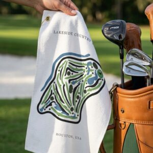 Lakeside Country Club Golf Course Prints, Texas