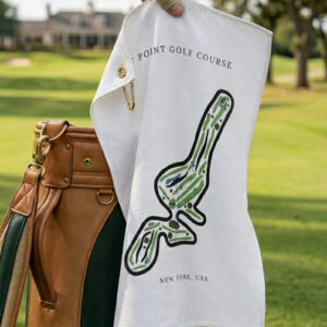 West Point Golf Course Print, New York | Golf Course Print Towels | Golf Course Microfiber