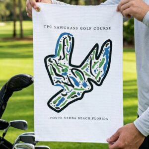TPC Sawgrass Golf Course Print, Florida