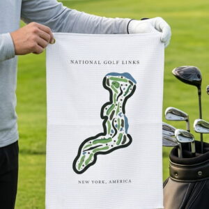 National Golf Links of America, Golf Course Print, New York| Golf Course Print Towels | Golf Course Microfiber