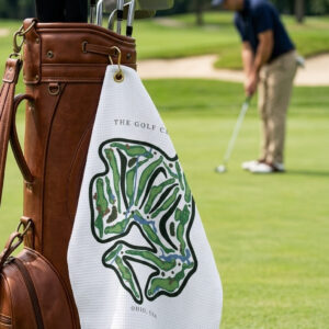 The golf club Ohio | Golf Course Print Towels | Golf Course Microfiber