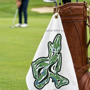 Double Eagle Club Galena Ohio | Golf Course Print Towels | Golf Course Microfiber