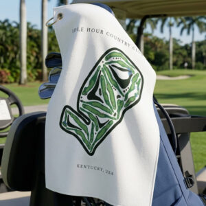Idle Hour Country Club, Kentucky | Golf Course Print Towels | Golf Course Microfiber