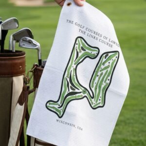 The Golf course of Lawsonia the links course Wisconsin | Golf Course Print Towels | Golf Course Microfiber