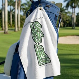 Beverly country club Illinois | Golf Course Print Towels | Golf Course Microfiber