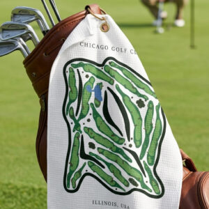 Chicago golf club Illinois | Golf Course Print Towels | Golf Course Microfiber