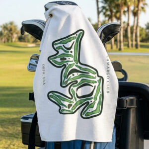 Camargo club Ohio | Golf Course Print Towels | Golf Course Microfiber