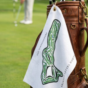 Huntingdon valley country club Pennsylvania| Golf Course Print Towels | Golf Course Microfiber