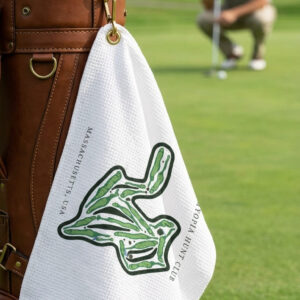 Myopia Hunt Club, Massachusetts | Golf Course Print Towels | Golf Course Microfiber