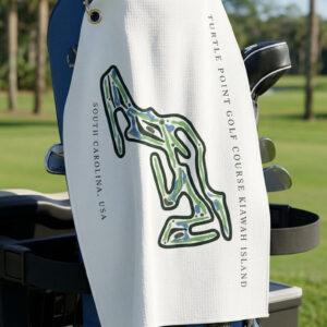 Turtle point golf course Kiawah island South carolina  | Golf Course Print Towels | Golf Course Microfiber