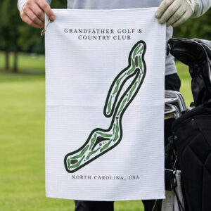 Grandfather Golf & Country Club, North Carolina | Golf Course Print Towels | Golf Course Microfiber